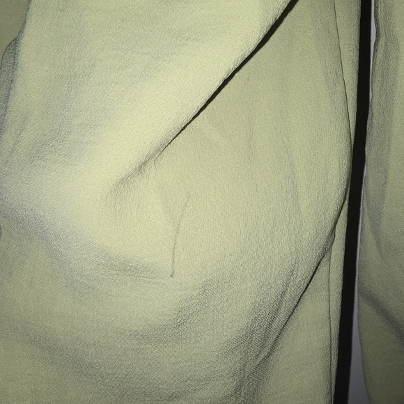 Madewell Cream Chinos Wide-Leg Classic Pleats - Picture 5 of 13